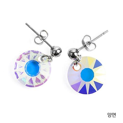 Glory_Arden Surgical Steel Fancy Stone Earrings