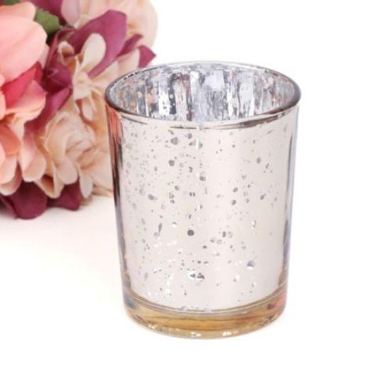 Mosaic Glass Tealight Votive Candle Holder for Wedding Party Bar Home Decor