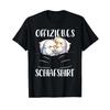 Official Sleep T Shirt Budgie Pyjamas Black Vintage Unisex Graphic Stylish Versatile Comfortable Fashion Slightly Homme