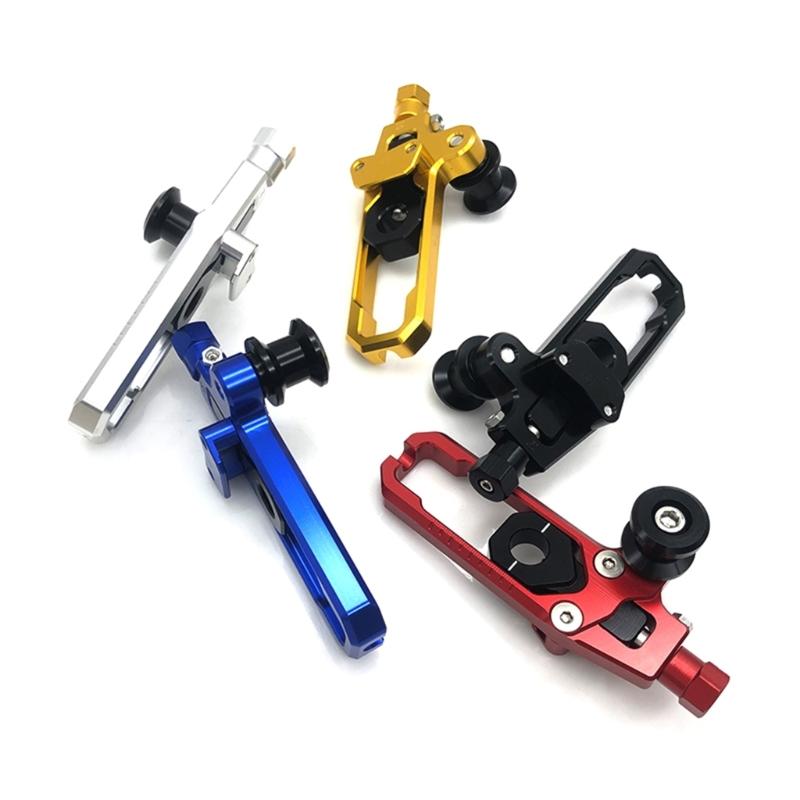 Precisions Motorbike Chain Adjusters Aluminum Alloy Chain Tensioners Enhances Your Riding Experience for XSR155/ MT15