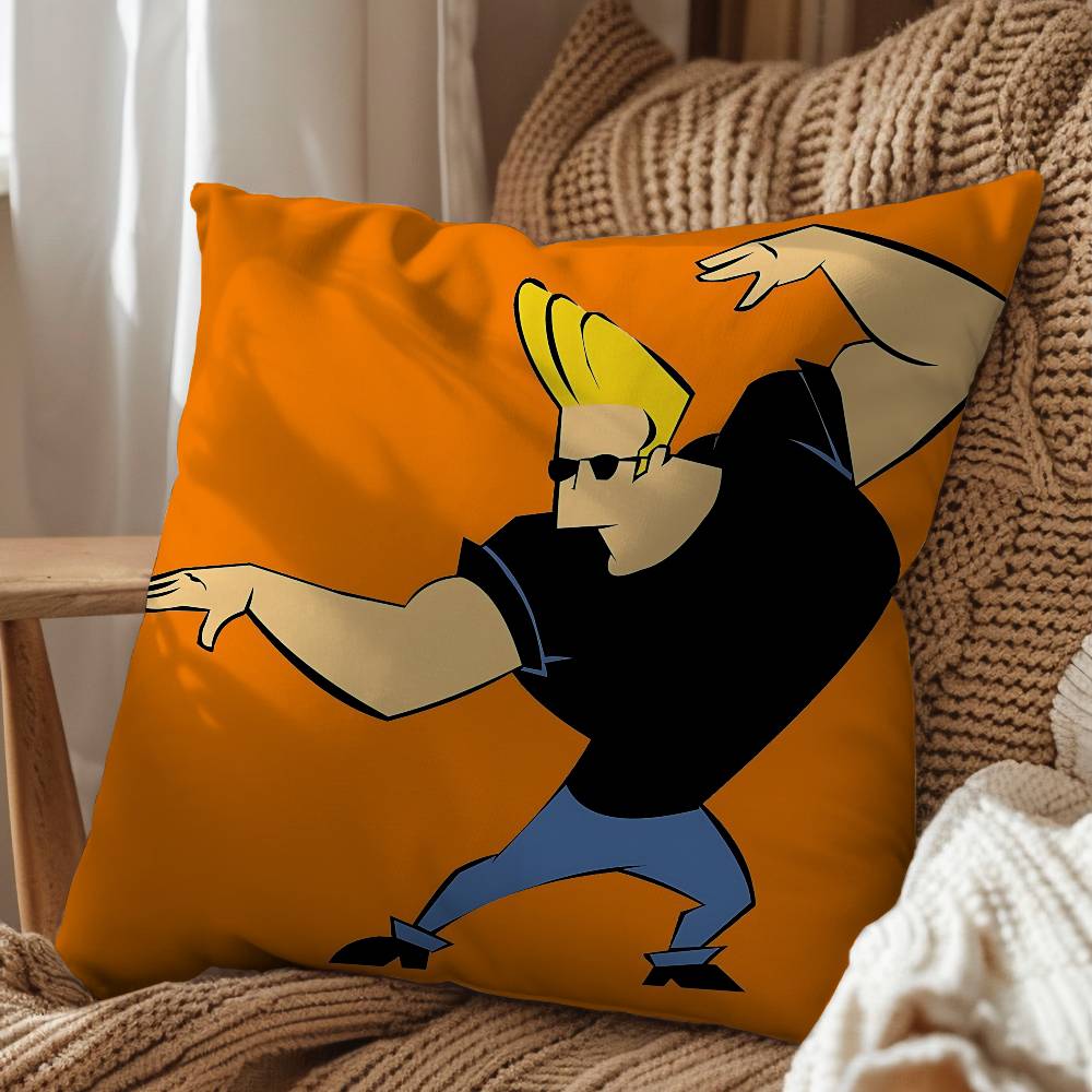 

regentstyle haircut Johnny Bravo pillow cover living room sofa cushion cover bedroom room bed pillow cover home decoration 45x45 cm