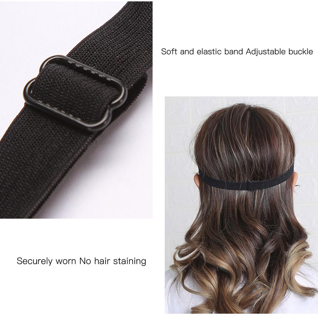 Augenabdeckung Lichtblockierend Atmungsaktiv Verstellbar Weich 3D Schlaf-Augenpolster für Männer Frauen Schwarz