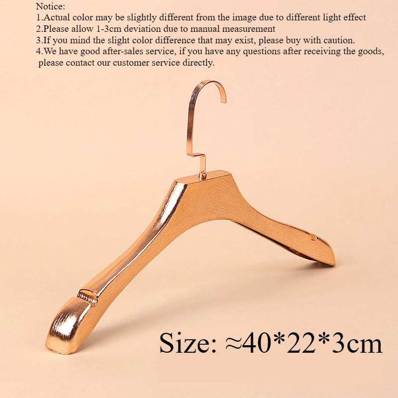 High-grade Women Coat Hanger,PP Imitation Wood Grain Hangers for Clothes Dress,Non-slip with Groove Clothing Rack for Pants,5pcs