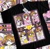 Caraptor Sakura Tshirt Kawaii Anime Unisexga Waifu KeroChan Gift Shirt All Size