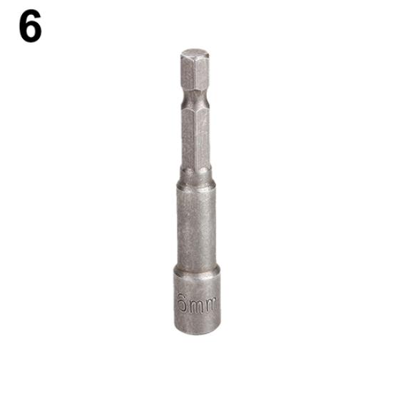 1Pc 6mm-19mm Hex Socket Sleeve Nozzle Magnetic Nut Driver Drill Bit Adapter Tool
