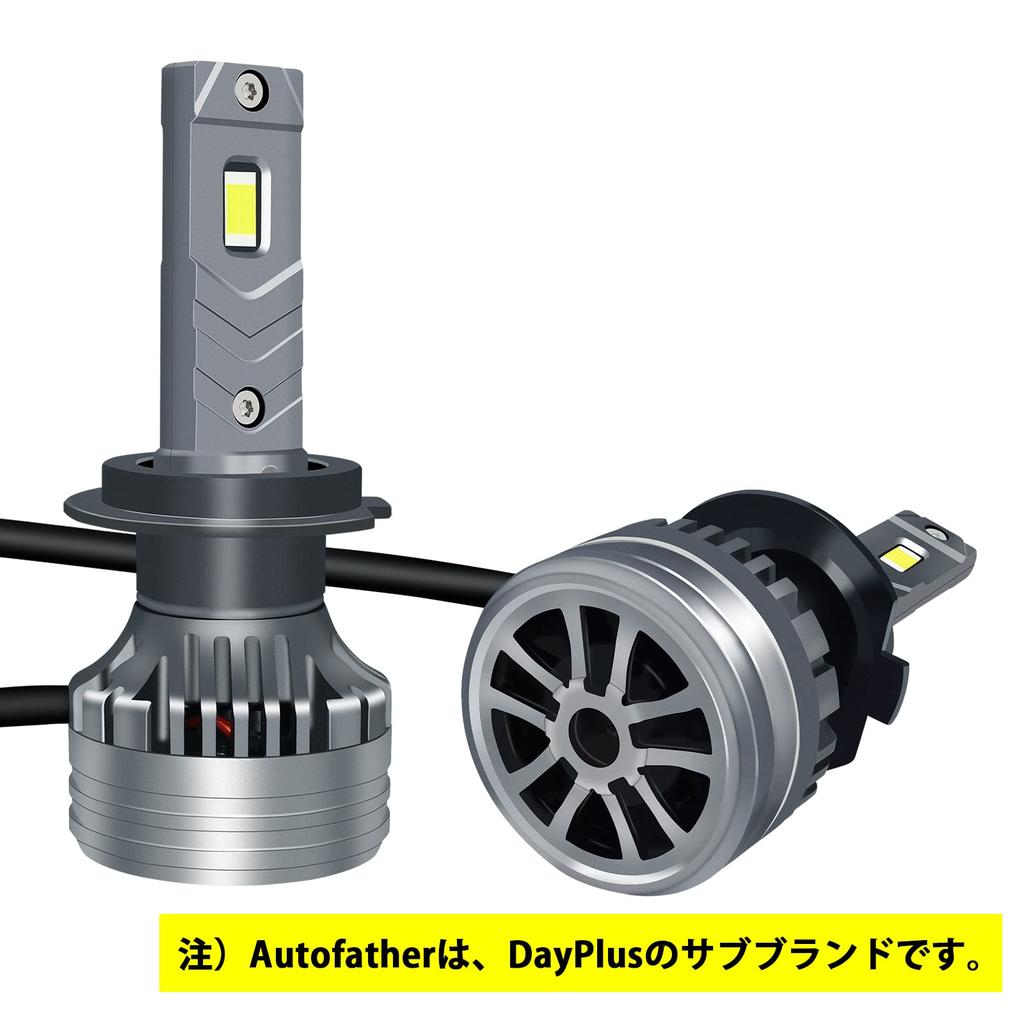 DayPlus H7 Car LED Headlight, Car Bulb, High Beam, Low Beam, Fog Light, 4,000