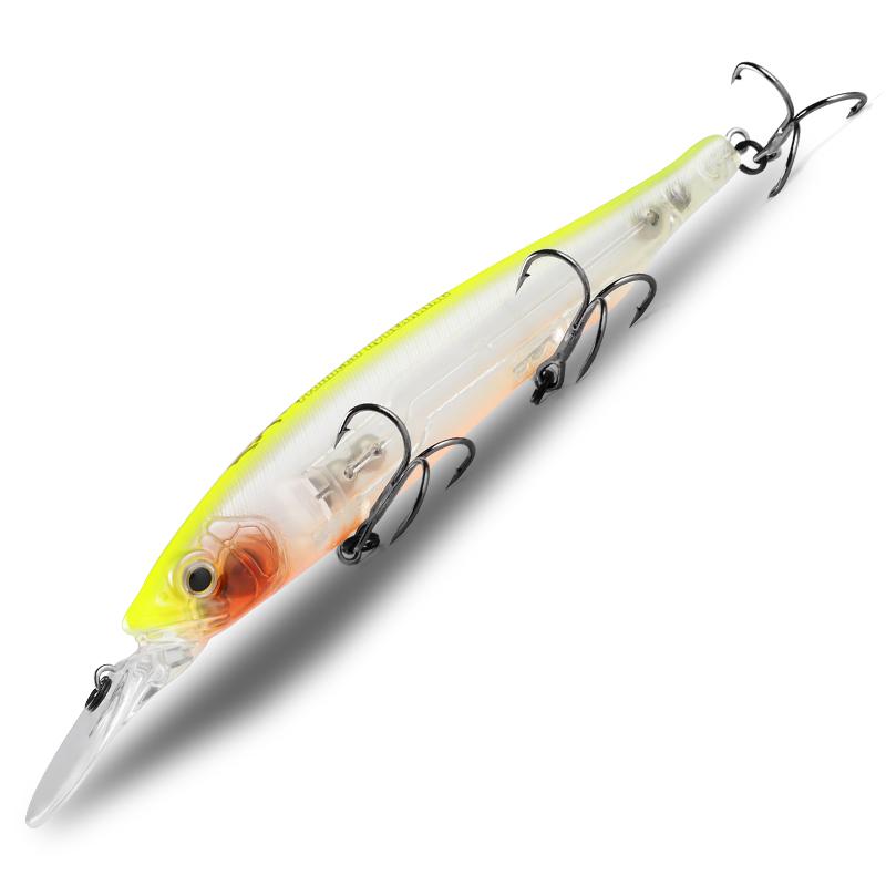 BEARKING 128mm 22.9g Depth2 - 3m Wobbler Top Fishing Lures Hard Bait Minnow Quality Hooks Fishing Accessories For Fishing Tackle