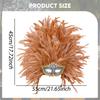 Feather Headdress Cosplay Headband Headwear Photo Props Fancy Dress Masquerade for Thanksgiving