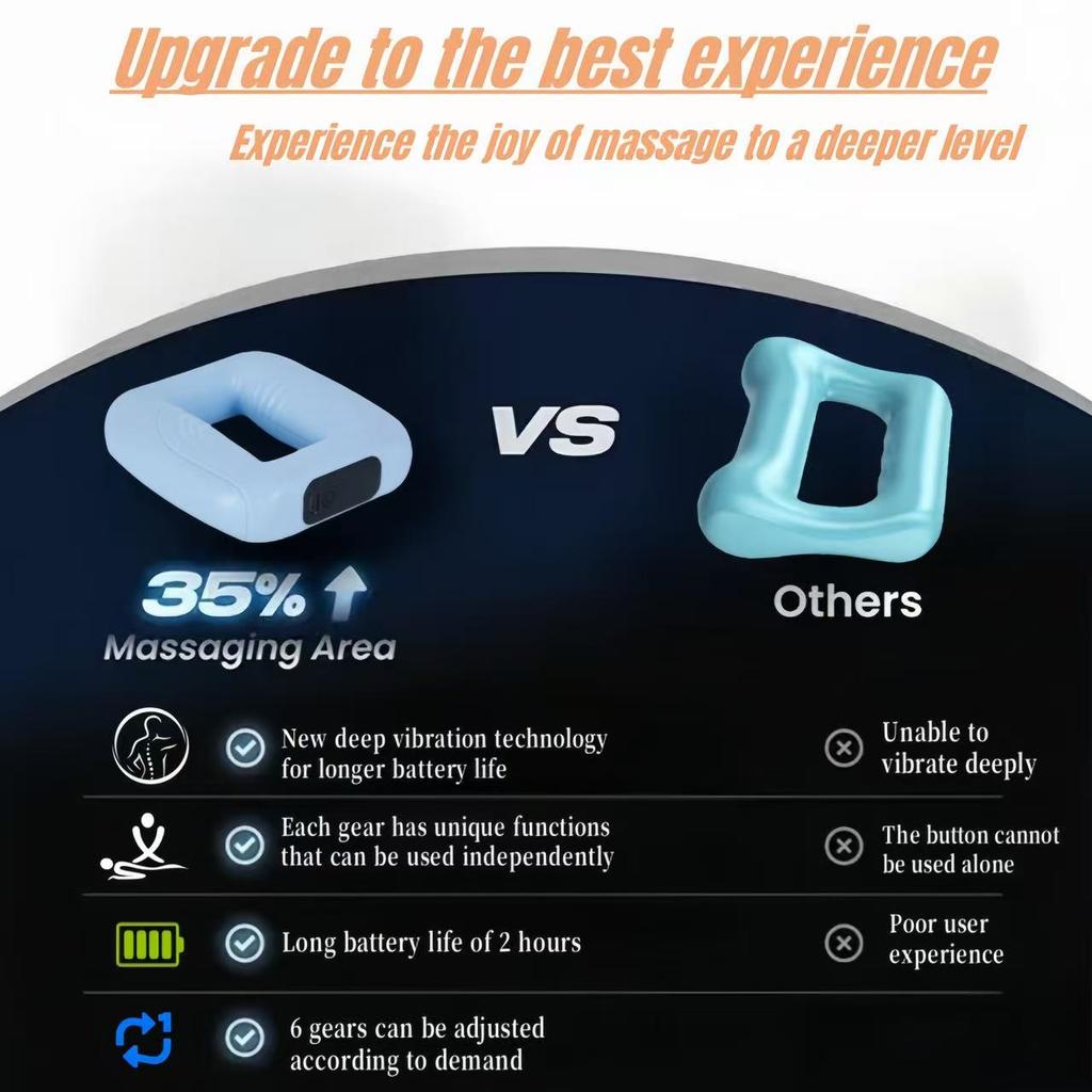 Elektrischer Körper-Faszienring Fitness-Massagegerät Vibrations-Formgeber für Bauch, Bauch und Taille Tiefengewebemassage