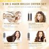 Professional 5 In 1 Hair Dryer Hot Air Comb Curler For Dyson Airwrap Hair Dryer Styling Tool Hair Straightener Hairdressing Tool