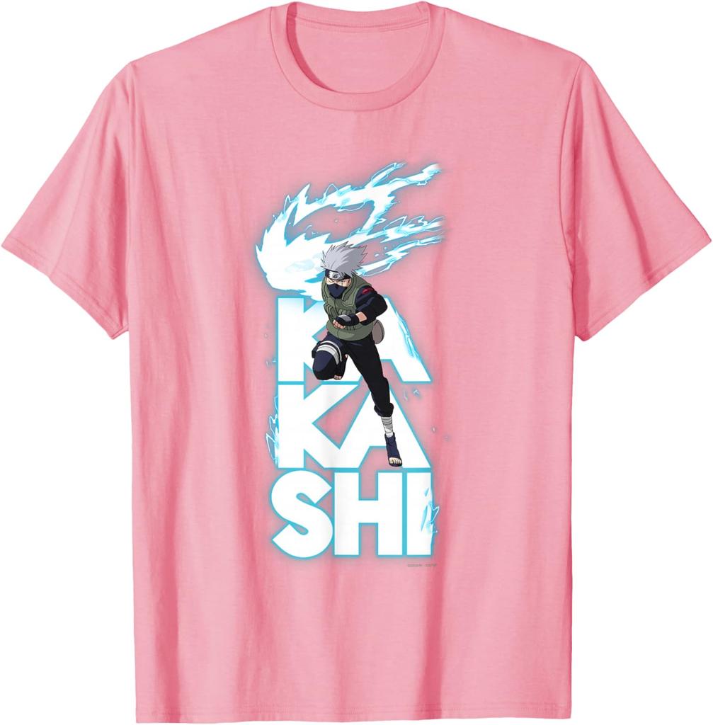 Naruto Shippuden Kakashi Gestapelter Typ T-Shirt S-6xl