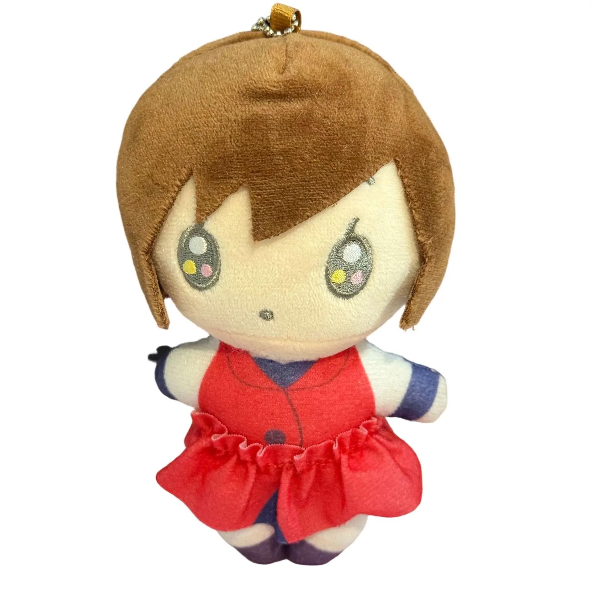 Q Versie Vocaloid Karakter Pluche Hanger Miku Kaito Rin Len Luka Mini Pluizige Sleutelhanger Voor Rugzak Ornament Cadeau Verzameling 15cm