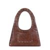 Vintage Rivet Shoulder Underarm Bag The United States Fashion Motorcycle Bag Large Capacity Fashion All-match Handbag Commute