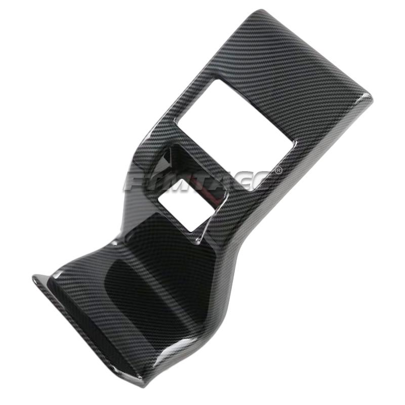 For Toyota Yaris Ativ 2024 ABS Carbon Fiber Interior Accessories Car Center Console Gear Shift Panel Water cup Cover Trim