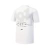 Fila Fitness Minimalist Trendy Personality Sports Training Versatile Comfortable Moisture-Wicking Quick-Dry Short Sleeve T-Shirt A11M621113FWT