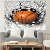 Basketball Pattern Background Tapestry Hanging for Bedroom,Livingroom, Playroom,Decor Art Room Wall Tapestry Holiday and Birthday Gifts