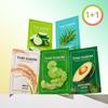 The Saem Natürliche Maskenpackung 1 Blatt Wählen Sie 1 von 5 Typen Centella Gurke Reis Avocado Und Teebaum