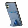 For Samsung Galaxy A06 4G Case Card Holder Carbon Fiber Texture Leather Coated TPU Phone Cover