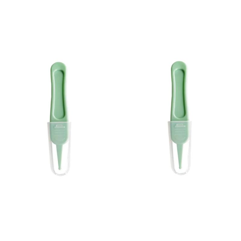 

Безпечний затискач для соплів для немовлят - Інструменти для чищення вух, носа та пупка немовлят, Безпечні пінцети та щипці для дітей, Засоби для догляду за носовою порожниною малюків