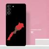 Custodia per Telefono con Stemma Bandiera del Marocco per Samsung Galaxy S25 S26 Ultra S20 S21 S22 S23 S24 Plus S10 S25 FE Cover Coque