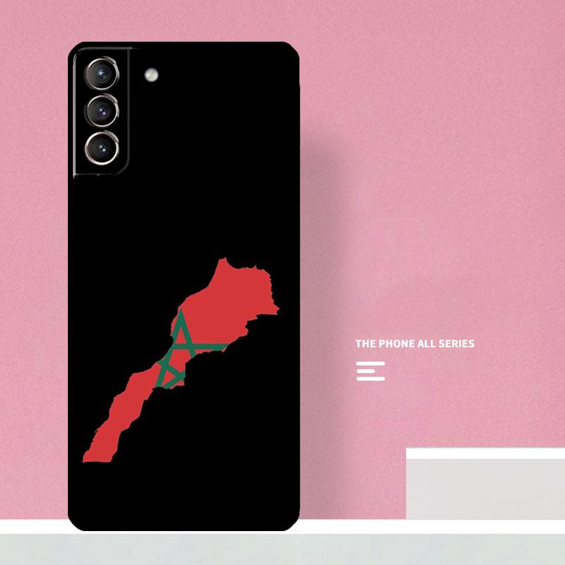 Custodia per Telefono con Stemma Bandiera del Marocco per Samsung Galaxy S25 S26 Ultra S20 S21 S22 S23 S24 Plus S10 S25 FE Cover Coque