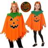 Capa de Calabaza Unisex de Halloween para Cosplay y Fiestas