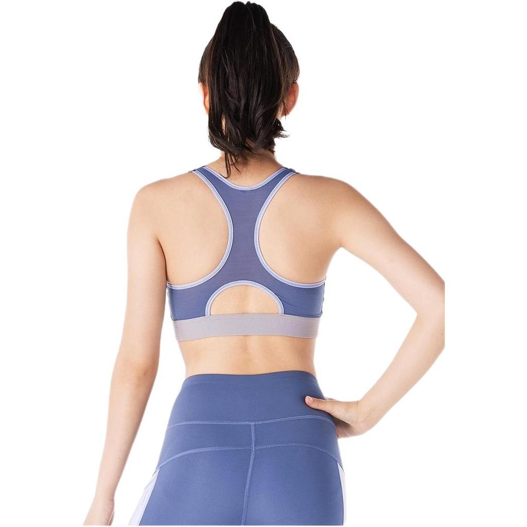 Decathlon Front Zipper Breathable I-bra Women's Multicolour - Blue Grey