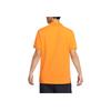 Nike Ropa deportiva Polo de color sólido Tops para hombre Naranja CJ4457-886