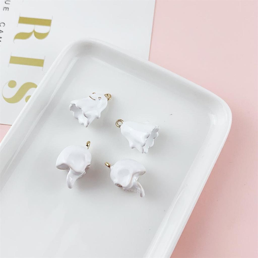 3D Halloween Skull Ghost Pendant Charm for DIY Jewelry