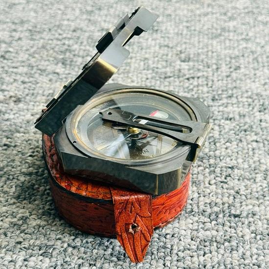 Solid Brass Kelvin Hughes 1917 Brunton Compass Antique Style Compass Christmas Gift