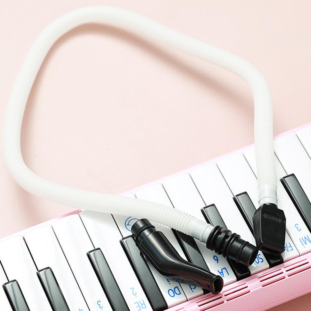 Melodica Replacement Tube with Mouthpiece 32/36/37/41Key Long Melodica Hose Resin Instrument Accessories