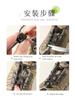 Elastic round Tennis Shoelaces without Ties Quality Lock Sneaker Laces Adult & Kids Rubber Bands for Shoes - 1 Pair