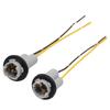 2Pcs T13 T15 LED Adapter Car Lamp Holder Bulb Base Turn Signal Side Light Socket Accessories for Vehicle