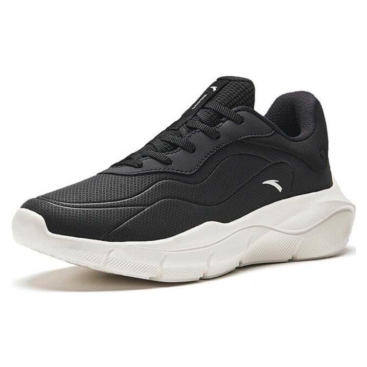 Anta Comfortable Slip Resistant, Abrasion Resistant, Lightweight Low top Running Shoes Women's Black 922347792-5