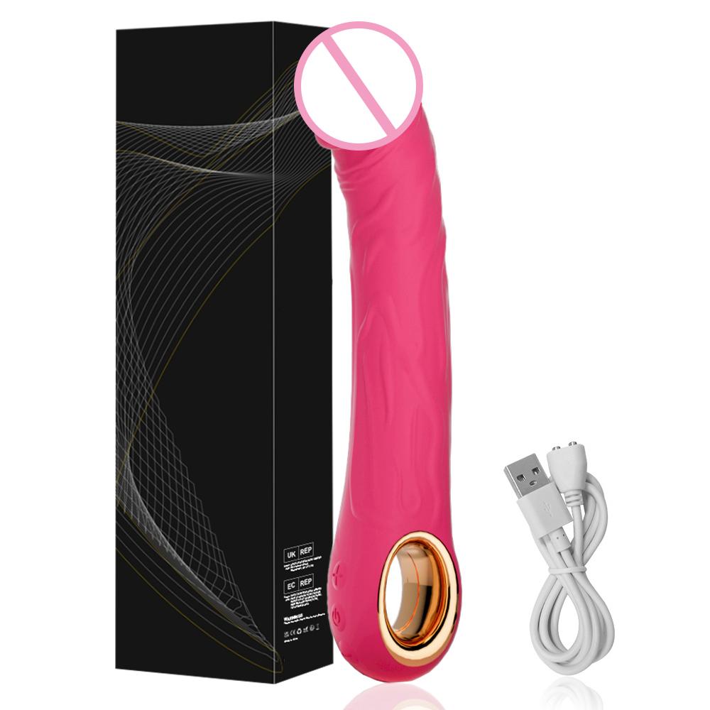 Powerful Dildo Vibrator for Women Clitoris Stimulator Massager Female G Spot Vibrating Big Dick Masturbation Adult Sex Toys