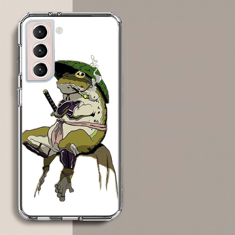 Cute Mouse Axolotl Frog Wizard Phone Case For Samsung Galaxy S25 Edge S24 S23 FE S21 S20 S10 Plus S22 S26 Ultra Cover Clear Case