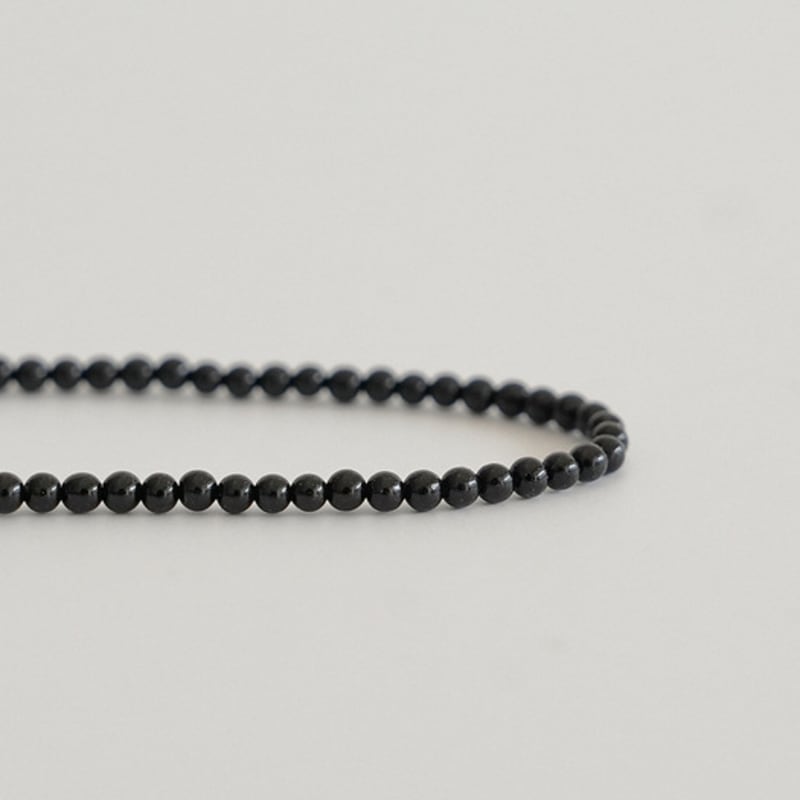 Modernlike Silver 925 Onyx Black Necklace 2mm