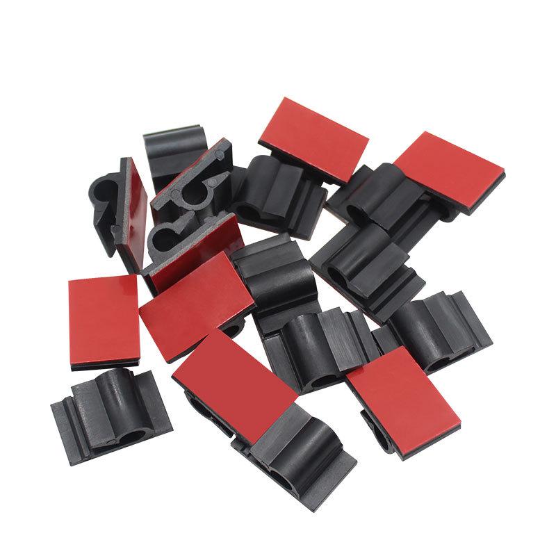 Self-Adhesive Wire Fixing Base NC1321 - Cable & Power Cord Clip Clamp