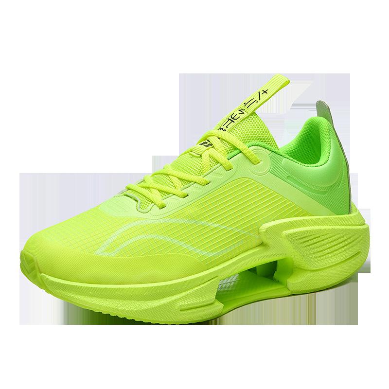 2024 New Jueying Guochao sports shoes men's and women's popcorn carbon board running shoes couple flying woven shoes Jinjiang spot