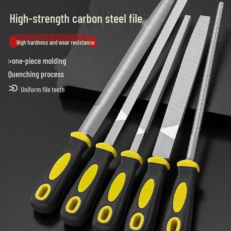 Miaoguagua 6-inch & 8-inch Half-Round Metal File Set