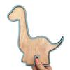 Child's Bedroom Dinosaur Wall Hanging From Safe Wood Perfectly for Preschool and Home Decoration