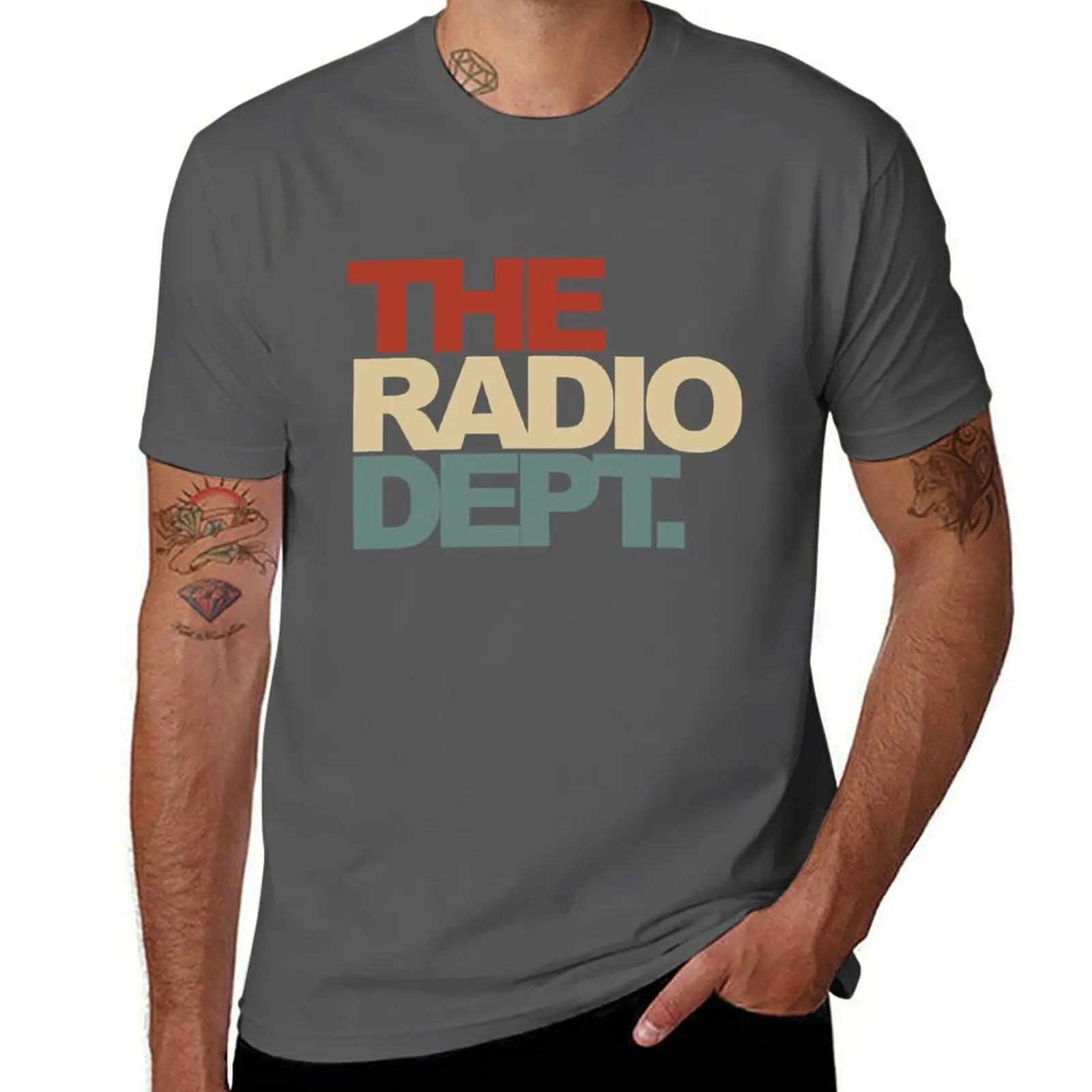 XIXI Fashion The Radio Dept T-shirt grote maten kleding dierenprint voor jongens hippie kleding grafische t-shirts heren t-shirt grafisch M