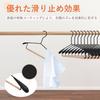[Back in Stock] 10 Stylish, Wide, Anti-Slip Suit Hangers, Black, Fits Jackets, Coats, and T-Shirts, Keeps Shape, Wooden Hangers (10 Black Hangers)