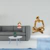 Resin Figurine Mother Statue Sculpture Ornament for Bedroom Cabinet Creative Abstract Thinker Craft