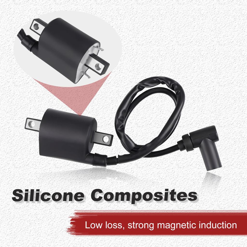 High Voltage Ignition Coil & Spark Plug for G2A G5A G8A G8E G9A G9E G11A G14A J38-82310-20-00 Motorcycle JF2-82310-00-00