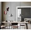 White Silver Aluminium E27 Pendant Lights Art Design For Dining Kitchen Bar Bedroom Cord Adjustable Hanglamp 110-220V