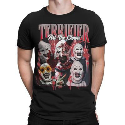 Terrifier Horror Film Criminale Spaventoso Film Movie Retro Vintage Magliette Uomo Donna #T778