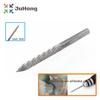 1 Pair 4.5mm Super Hard Solid Carbide Cutter Rotary Burrs Carbon Steel Pneumatic Drill Bit Patch Plug Tire Repair Tool