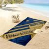 Name Custom UNAM Pumas Print Beach Towel, Large Soft Quick Dry Towel for Beach Camping Swimming