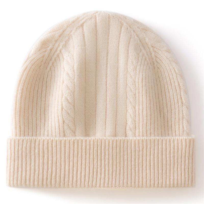 Cashmere Autumn and Winter New Unisex Fashion Versatile Casual Warm Ear Protection Coldproof Knitted Hat